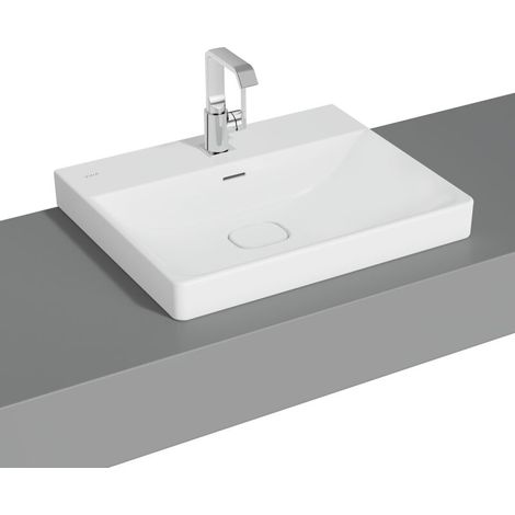 VITRA 7526B001-7201 Lavabo à poser New Metropole 600 x 470 mm