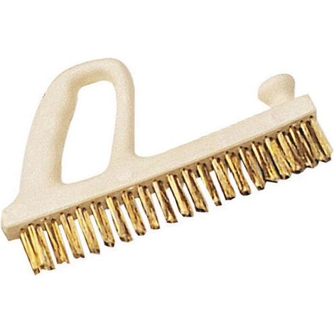 Brosse Rabot Mondelin fil acier laitonné dur