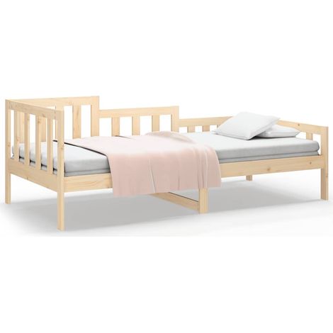 Maison Exclusive - Lit de jour sans matelas 90x200 cm bois de pin massif (1/5)