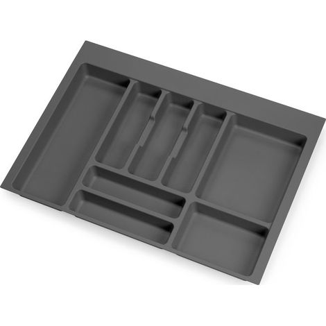 EMUCA Range-couvert Optima Vertex/Concept 500mm (Panneau 16mm), Module 700 mm, gris