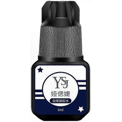 Colle noire intense pour extensions de cils semi-permanents, tenue longue durée, adhérence forte et précise. (1/5)