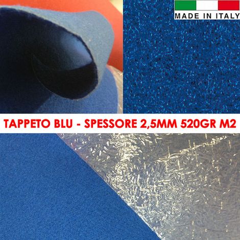 TAPPETO PASSATOIA MAGIC BLU CON PELLICOLA PROTETTIVA 1X10MQ BATTESIMO NUZIALE SCALE CERIMONIA