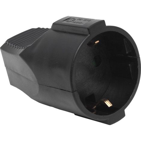 Base Enchufe Aerea Negra (16a-250v) (1/3)