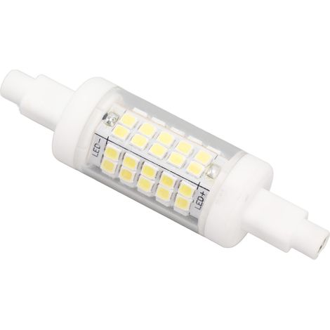 R7s 80mm 5W doppelseitige LED-Lampe, 6000K weißer LED-Spot, als Ersatz für 220V