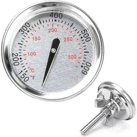 Thermomètre de remplacement étanche pour barbecues Weber Spirit 200 et 300 (1/5)