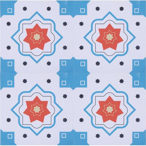 Lot de 4 stickers muraux imitation marbre 3D auto-adhésifs pour salle de bain, cuisine et chambre. (1/5)