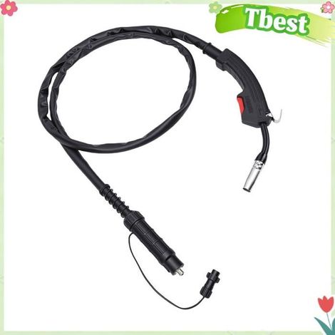 Pistolet de Soudage MIG pour Torche de Soudage MIG130, 160A-200A, Compatible avec des Fils de 0,8 à 1,2 Mm, 6,56 Pieds (1/4)