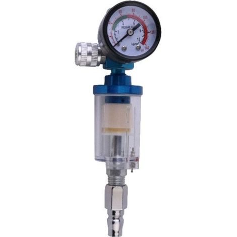 Pistolet pulvérisateur pneumatique avec régulateur de pression + Filtre séparateur d'huile Outil séparateur (1/3)