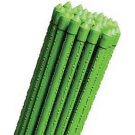 50PZ CANNA IN ACCIAIO PLASTIFICATA - mm.8x600h.