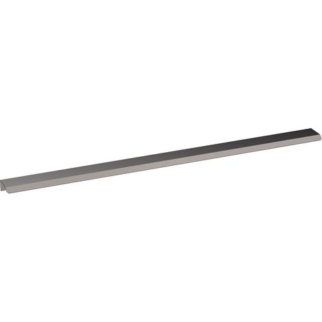 Nuie Brushed Pewter 500mm Finger Pull Furniture Handle - H726 (1/2)