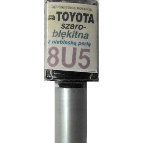 Réparation des rayures de peinture bleu foncé Toyota 8U5, produit Arasystem 10 ml (1/5)