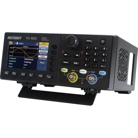 [GEBRAUCHT] B-Ware Voltcraft Fg 1602 Funktionsgenerator Signalgenerator 60 M Hz 2 Kanal Usb Lcd
