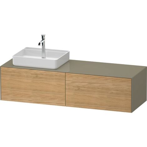 DURAVIT WT4864LH5H20000 Console-WTU wh Tulipe blanche 550x1300x