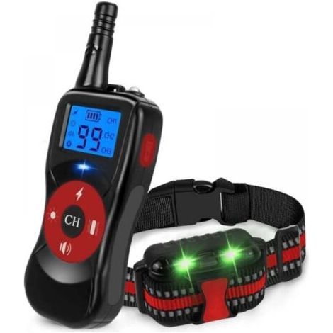 Dog training collar - Training - Outdoor - Rechargeable, suitable for all sizes, 4 modes, 500m remote control - Dog owners (1/4)