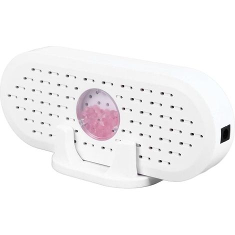 Mini deshumidificadores eléctricos portátiles con absorbentes de humedad que combaten eficazmente el exceso de humedad en armarios y zapateros. (1/4)