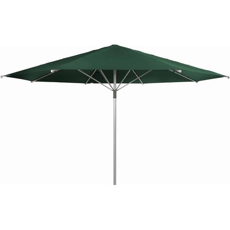 Doppler Gastronomie Sonnenschirm "Braumeister" Ø 500 cm, dunkelgrün, ohne Volant, Bezug aus 100% Polyester, Gestell aus Aluminium, 17,1 kg Gastronomie Sonnenschirm "Braumeister 500", dunkelgrün, Ø 500 (1/5)