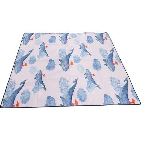 Multifunktionale, wasserdichte und rutschfeste Splat Mat Spielmatte mit niedlichem Aufdruck für Babys, ideal für Wohnzimmer, Camping, Hinterhöfe und Gärten. (1/5)