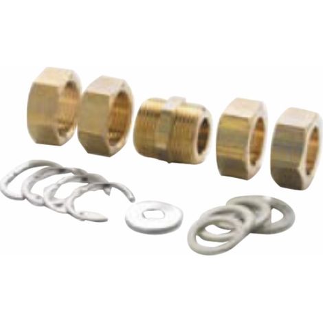 Kit raccordement 2 flexibles RAPID DN40 - DIFF