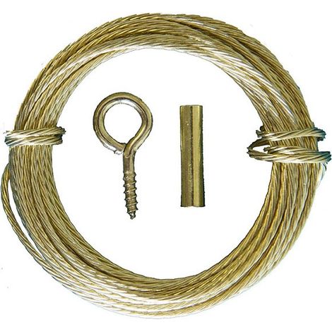 Tresse Laiton n°3 pour suspension cadre 15 kg (1/2)