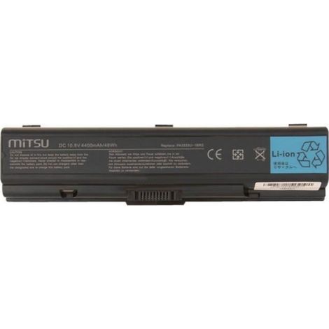 Batterie Pour Ordinateur Portable - 10.8 V - 4400 mAh - Compatible Avec Modèles Toshiba - 1 Pièce