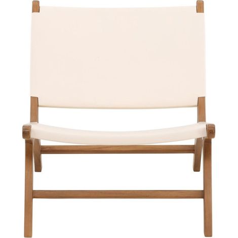 Rike fauteuil cuir PU synthétique naturel. (1/5)