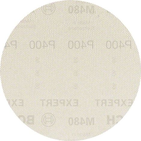 Bosch 5x Expert M480 Schleifnetz für Exzenterschleifer 125 mm G 400 - 2608900679 (1/5)