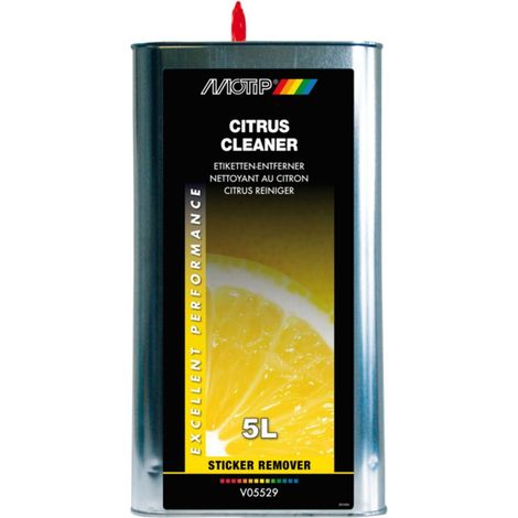 NETTOYANT FREINS SENTEUR AGRUMES 5L MOTIP