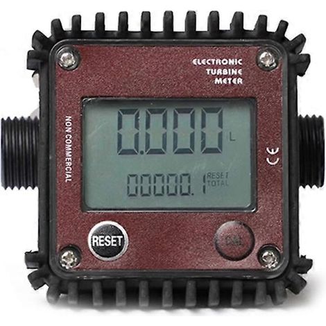 Débitmètre à engrenages numérique K24 avec écran LCD pour carburant, huile, eau et urée. (1/5)