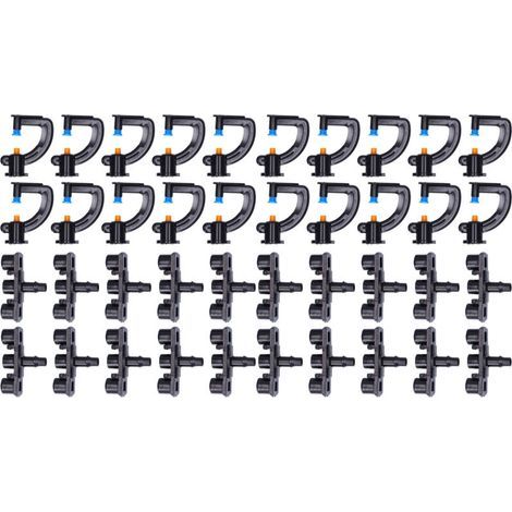 Lot de 20 têtes d'arrosage atomisantes réfractives de type G pour serre de jardin- (1/5)