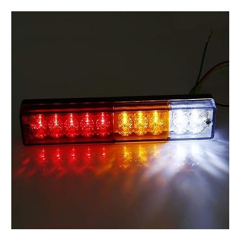 LED Tail Light Stop Indicator Lamp, LED Rear Tail Light Turn Ute Truck Trailer Caravan Indicator Suitable for Trailers, Trucks, Utes, Boats, Caravans (1/4)