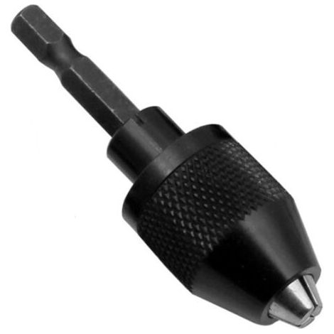Mandrin de Conversion sans clé de 1/4 pouces, adaptateur à tige hexagonale, foret, pilote à changement rapide (1/5)