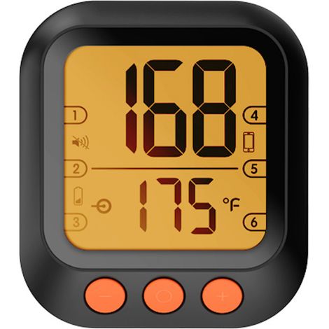Thermometre Pour Viande - Bluetooth Jusqu'à 150 M - 4 Sonde(s) - Surveillance À Distance - Alarme Intelligent - Pour Grill, Four, Fumoir (1/5)