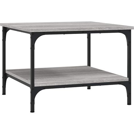 Maison Exclusive - Couchtisch Grau Sonoma 55x55x40 cm Holzwerksto