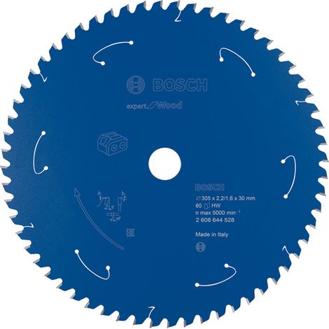 Bosch Kreissägeblatt Expert for Wood 305x30x2.2/1.6x60T