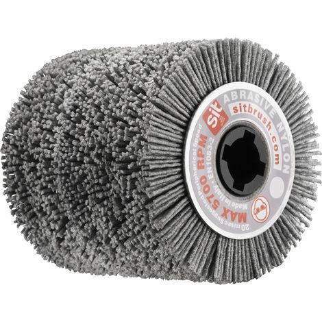 RULLO PER SATINATRICE 100x70x1,4mm 80gr IN NYLON ABRASIVO SIT 1370 (1/4)