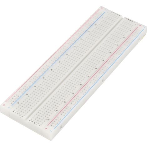 TRU COMPONENTS Steckplatine rutschfest Polzahl Gesamt 830 (L x B x H) 165.1 x 54.6 x 10 mm 1 St. (1/4)