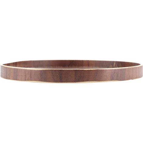 Assiette de service en bois rond style japonais 24cm pour fruits, aliments, maison, cuisine, hôtel