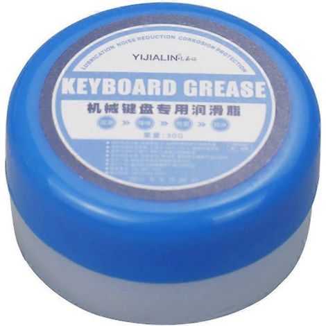 Graisse stabilisatrice pour interrupteurs, stabilisatrice, blanche translucide, pour clavier mécanique - 30 g (1/4)