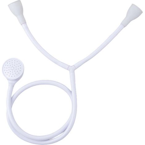 Pommeau de douche de baignoire à double pression avec flexible, spray shampoing pour coiffeur et nettoyant pour animaux, accessoire de pulvérisation pour robinet (1/5)