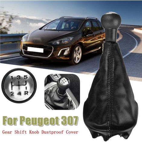 5-Vitesse Pommeau de Levier de Vitesses Manuel Pour Peugeot 307 (1/4)