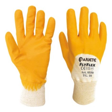 Gants de travail Ariete Interlok light nbr coton taille 8 couleur jaune