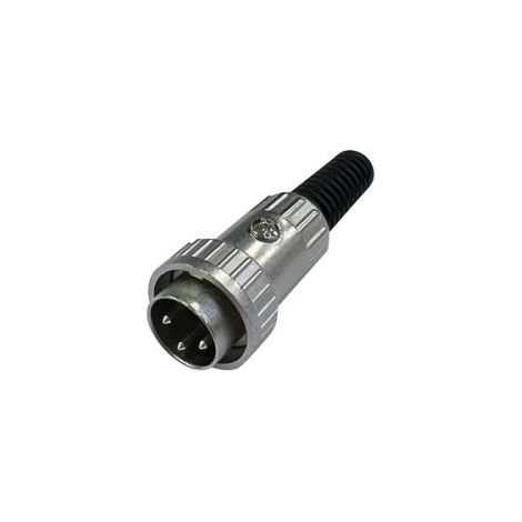 Connecteur DIN RS PRO, 3 contacts, Mâle, Montage sur câble ( Prix pour 1 )