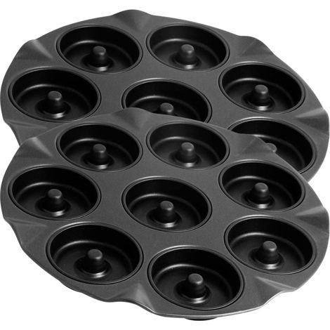 Ensemble de 2 Moules pour 16 beignets au four 33 cm Zenker Black Metallic (1/5)