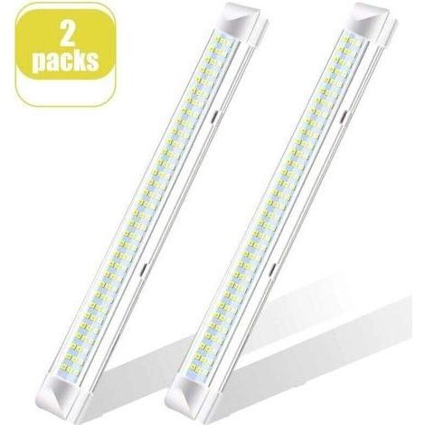 Reglette Led 108 LED, barre lumineuse LED 12 V DC, éclairage lumineux 700 lm pour camping-car avec interrupteur marche/arrêt, éclairage intérieur LED universel pour armoire, voiture, cuisine (1/5)