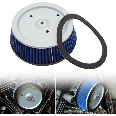 Air filter suitable for Harley 29442-99A, 29442-99B, and 29442-99C. (1/4)