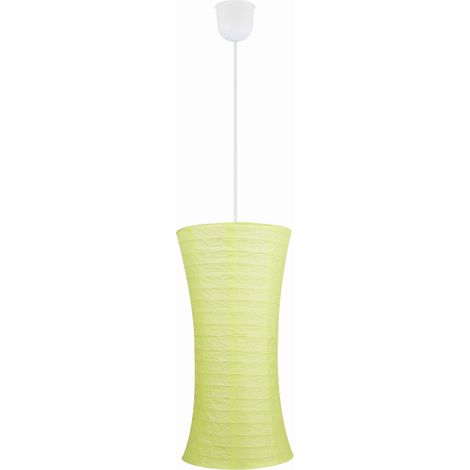 Suspension Candellux TAI verte papier Ø30 E27 200cm