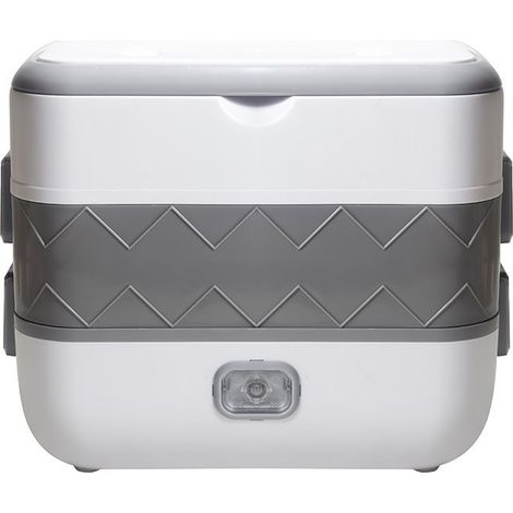 Boîte à lunch électrique portable de 2 litres avec chauffage automatique, multifonctionnelle, mini chauffe-plats,