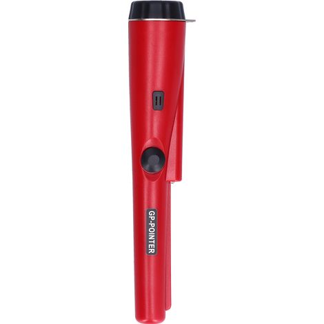 Détecteur de métaux professionnel portable et étanche avec lampe LED rouge foncé (1/5)