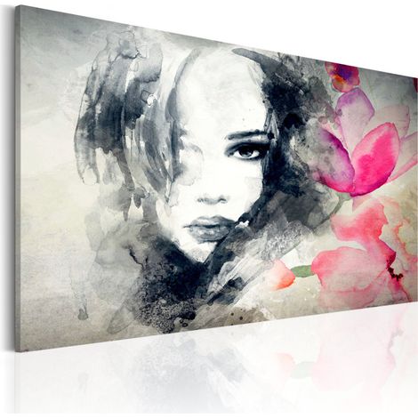 Tableau Imprimé "Regard Mystérieux" 60 x 90 cm (1/2)