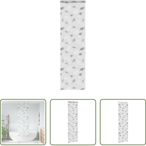 vidaXL Intimité salle de bain - Store enrouleur de douche avec cassette largeur du tissu 66 cm (1/5)